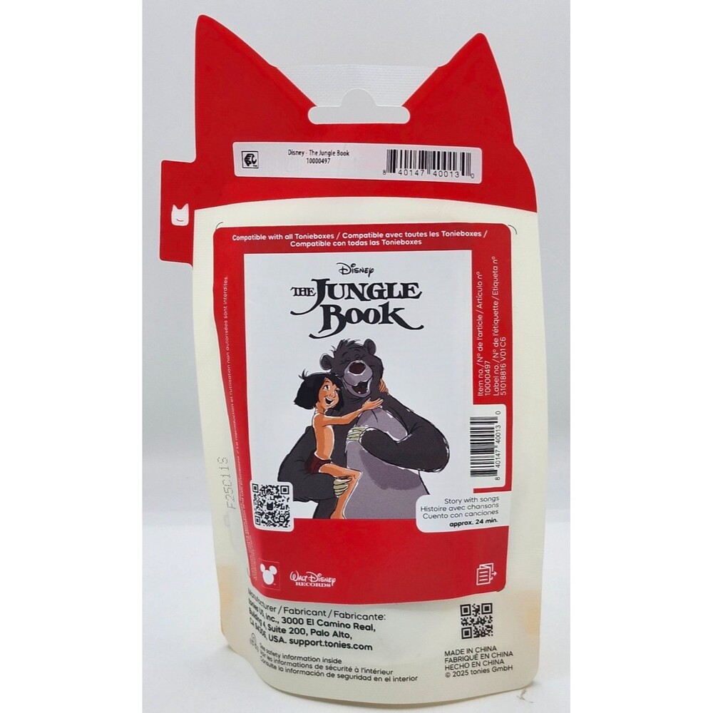 Tonies Baloo Bear Disney Jungle Book Figure New Sealed for Tonie Box - Picture 2 of 3